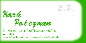 mark polczman business card